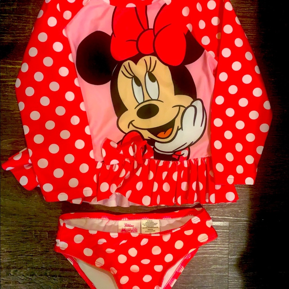 Disney Junior swimsuit Minnie Mouse 2T